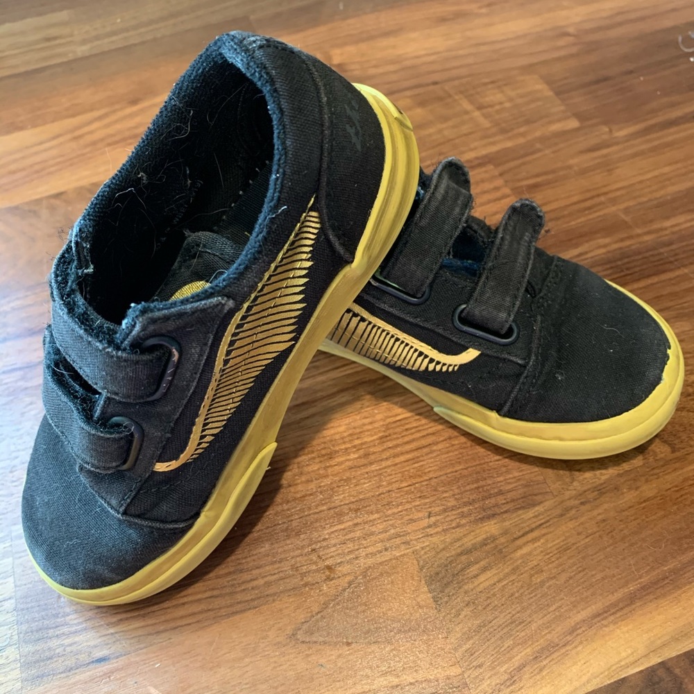 Toddler Harry Potter Snitch Vans